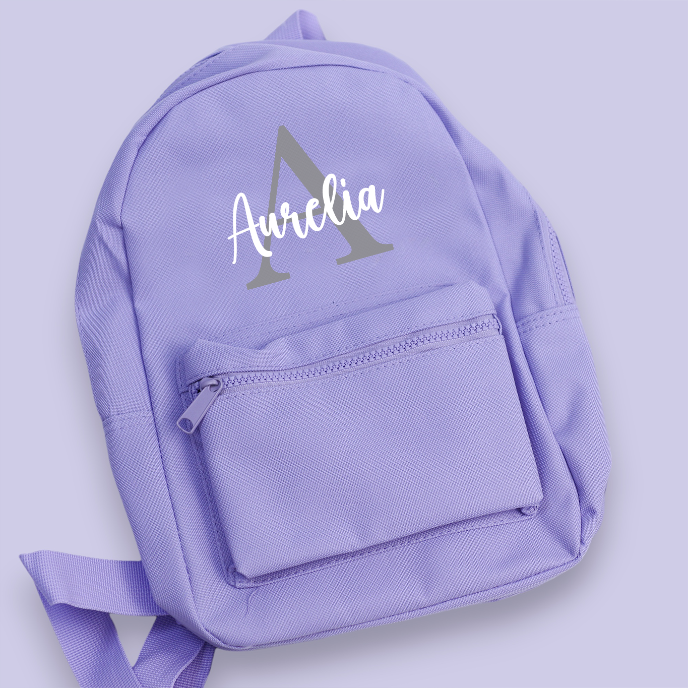Name Initial Personalised Mini Essentials Backpack